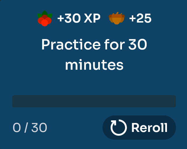 Quest progress highlight